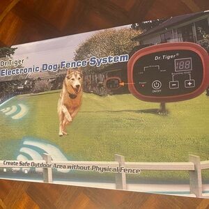 Electronic Dog Fence System - Red 2 Collars